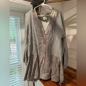 Gray tunic